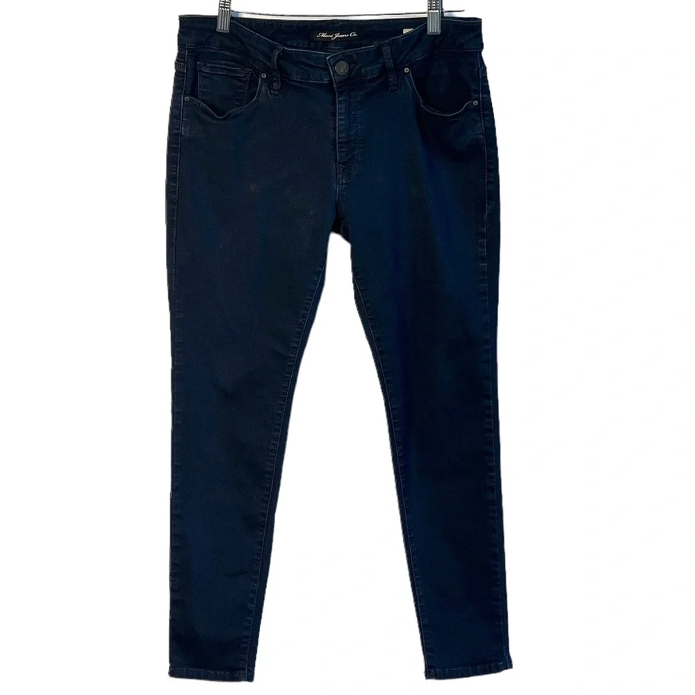 Mavi Jeans Co. Alexa‎ Mid Rise Skinny Leg Slimming Effect Color Dark Shanti - Picture 5 of 12